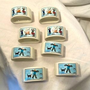 Villeroy and Boch Design Naïf Christmas napkin rings